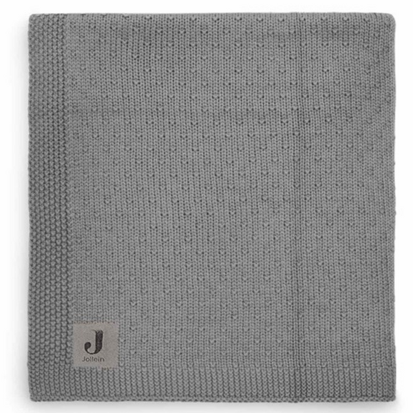 Couverture Knit - Gris audacieux