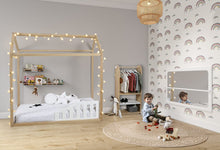 Charger l&#39;image dans la galerie, Miroir ajustable avec barre de brachiation Montessori