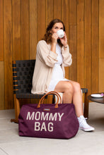 Charger l&#39;image dans la galerie, SAC MOMMY BAG - Aubergine