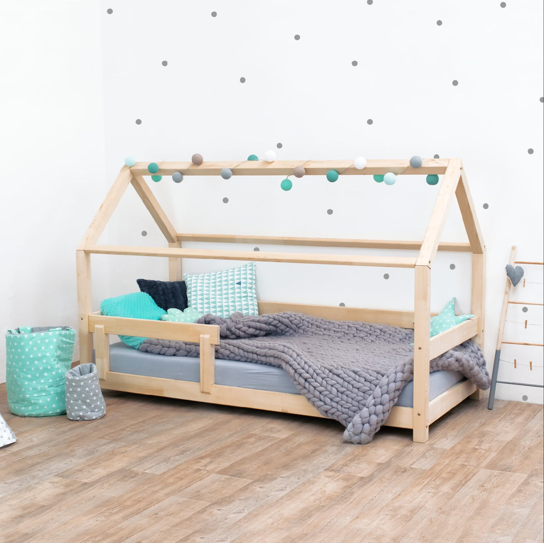 Lit cabane TERY - Bois naturel