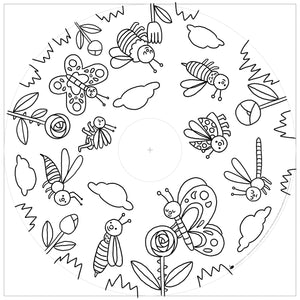 Recharge de 20 feuilles blanches pour Drawin’table “Little Friends”