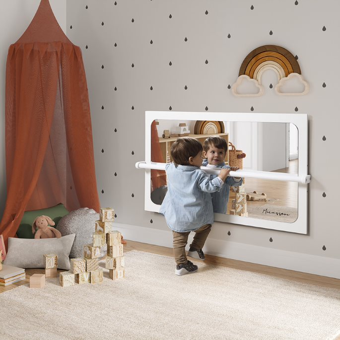 Le Miroir avec barre de Brachiation - Montessori NeoKids