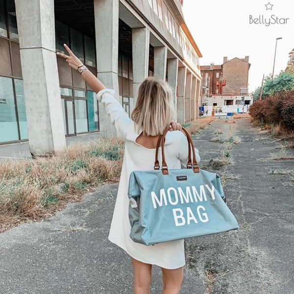 mommy bag gris